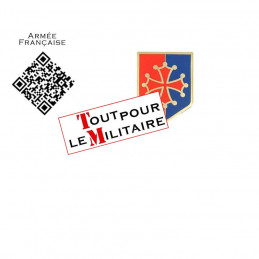 OCCITANIE centre de l'insigne Gendarmerie pour vareuse