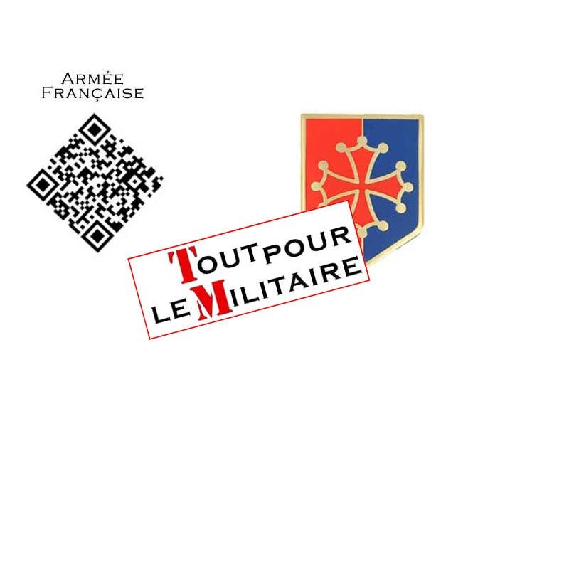 OCCITANIE centre de l'insigne Gendarmerie pour vareuse
