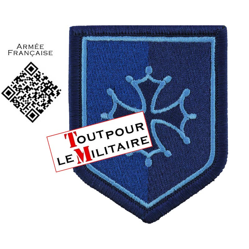 OCCITANIE ECUSSON BORDE BLEU BASSE VISIBILITE Gendarmerie
