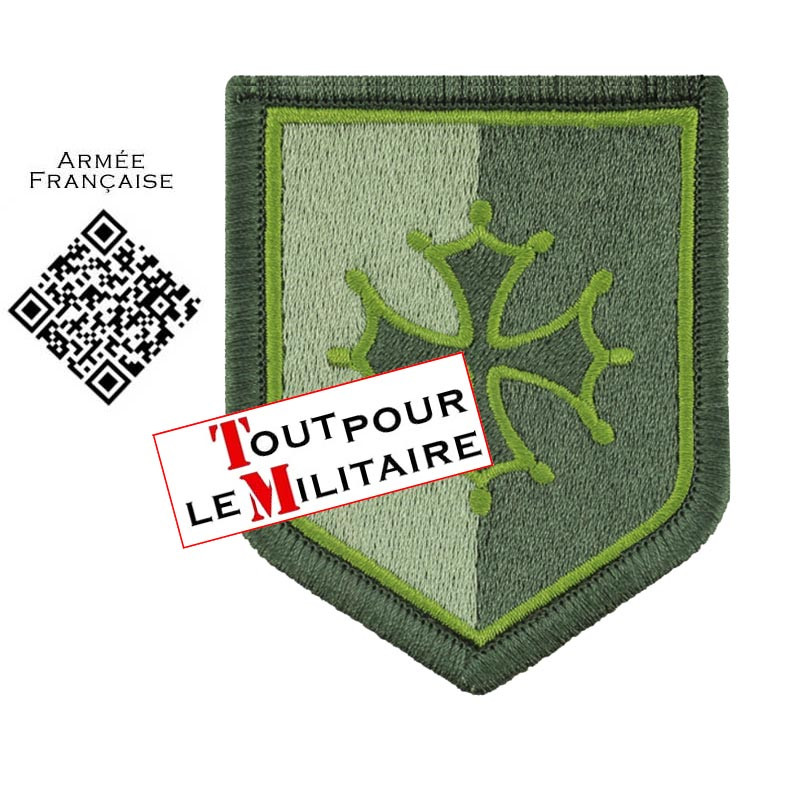OCCITANIE ECUSSON BORDE VERT BASSE VISIBILITE Gendarmerie