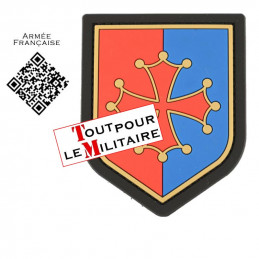 OCCITANIE ECUSSON PVC HAUTE VISIBILITE Gendarmerie