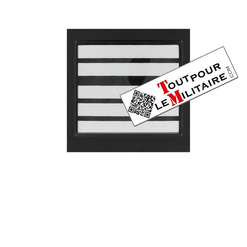 Gendarme Colonel départemental galon velcro plastique