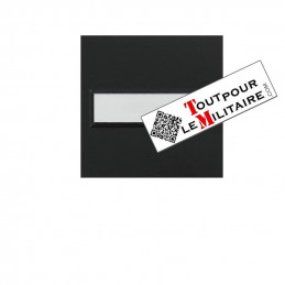 Gendarmerie Sous-Lieutenant départemental galon velcro plastique