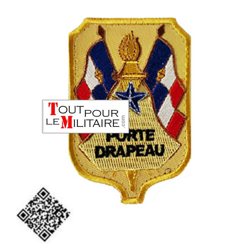 ECUSSON PORTE DRAPEAU - ANCIENS COMBATTANTS