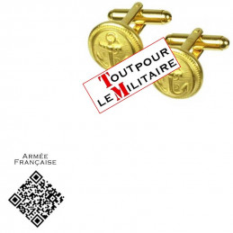 TDM Boutons de Manchettes Troupes de Marine