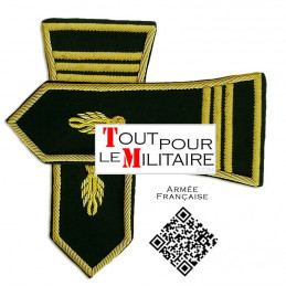 Pattes épaules spencer Capitaine Gendarmerie toutes subdivisions