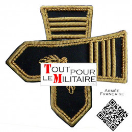 Pattes épaules Colonel pour spencer Gendarmerie toutes subdivisions