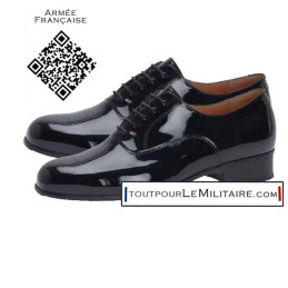 Chaussures Vernies noires RICHELIEU pour les soirées Militaires