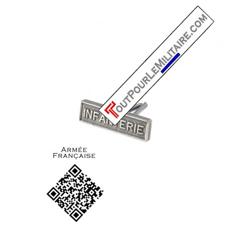 Agrafe Réduction Infanterie pour barrette de décortion