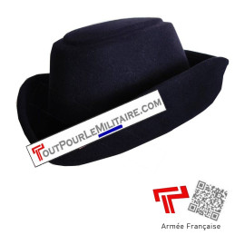 Tricorne Militaire noir sans coiffe