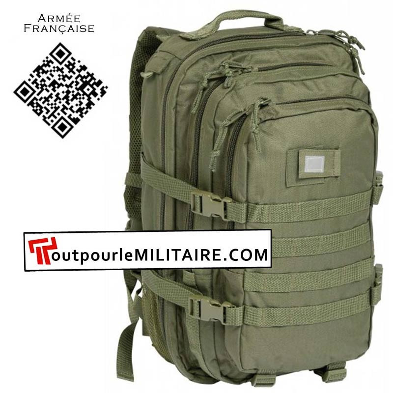 Sac à dos militaire Vert Armée contenance 50 litres