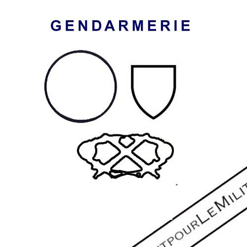 Ecussons et insigne de régions Gendarmerie | ToutpourleMilitaire.com